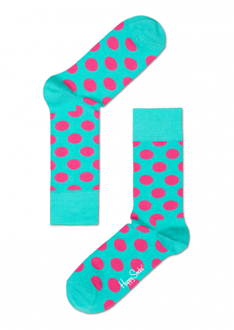 Big Dot Sock - Turquoise